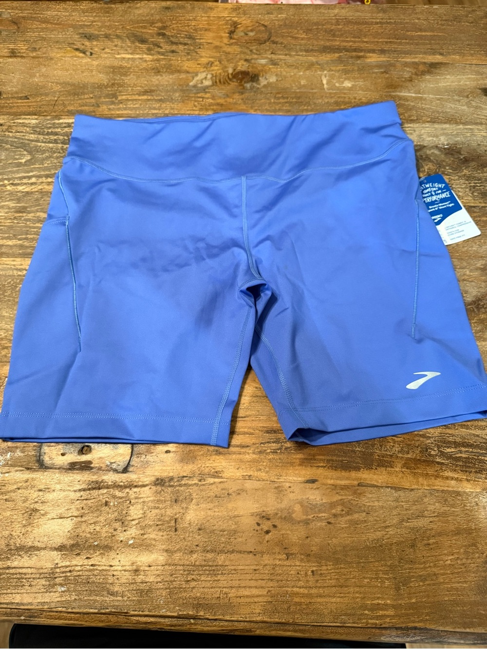 Brooks Women's Spark 8” Short Tight Bike Shorts with Reflective Logo